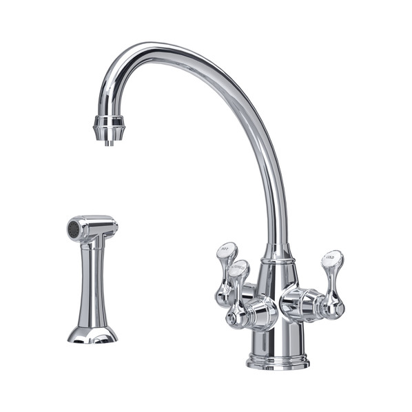 Perrin & Rowe 1520CP Etruscan Filtration Tap & Rinse - Chrome Product Image