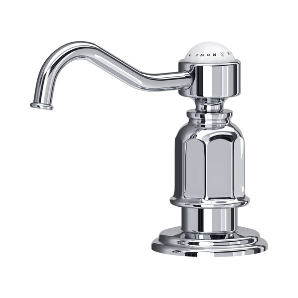 Perrin & Rowe 6995CP Phoenician Ionian Etruscan Traditional Deck Mounted Soap Dispenser - Chrome Pro