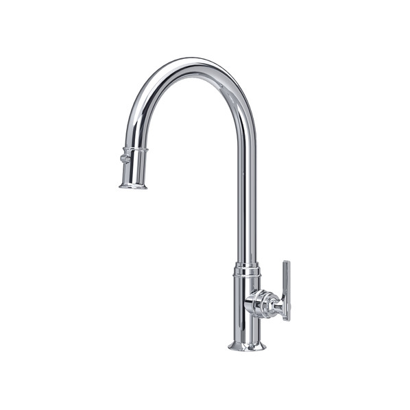Perrin & Rowe 4944CP Southbank Monobloc Sink Mixer With Pull-Down Rinse - Chrome Product Image