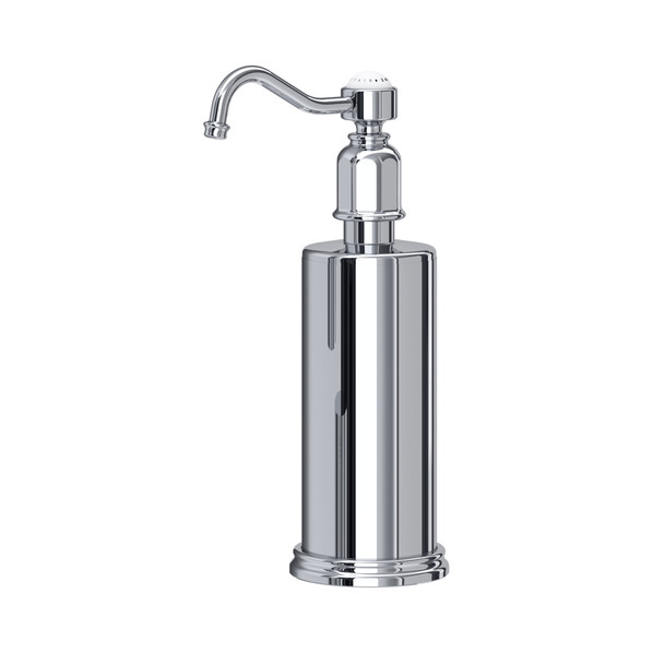Perrin & Rowe 6933CP Phoenician Ionian Etruscan Traditional Free Standing Soap Dispenser - Chrome Pr