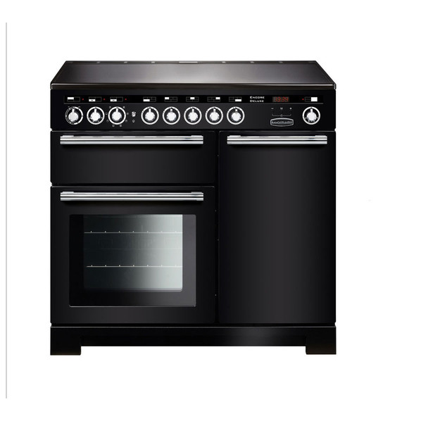 Rangemaster EDL100EIBL/C Encore Deluxe 100 Induction Range Cooker - Black Product Image