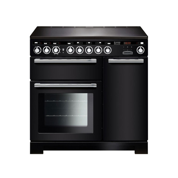 Rangemaster EDL90EIBL/C Encore Deluxe 90 Induction Range Cooker - Black Product Image