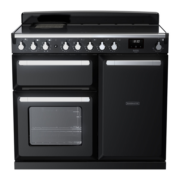 Rangemaster ESDL100EIPGBL/CM1 Estel Deluxe 100 Induction Range Cooker - Black Product Image