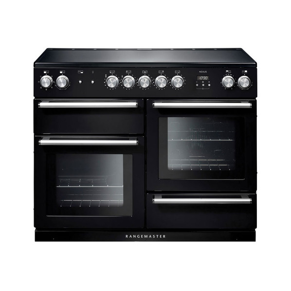 Rangemaster NEX110EIBL/C Nexus 110 Induction Range Cooker - Black Product Image