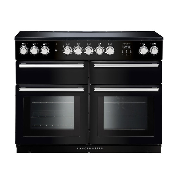 Rangemaster NEXSE110EIBL/C Nexus SE 110 Induction Range Cooker - Black Product Image