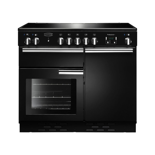 Rangemaster PROP100ECBL/C Professional Plus 100 Ceramic Range Cooker - Black Product Image