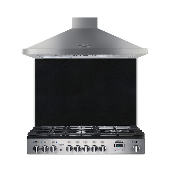 Rangemaster UNBSP100BL/ 100cm Splashback - Black Product Image