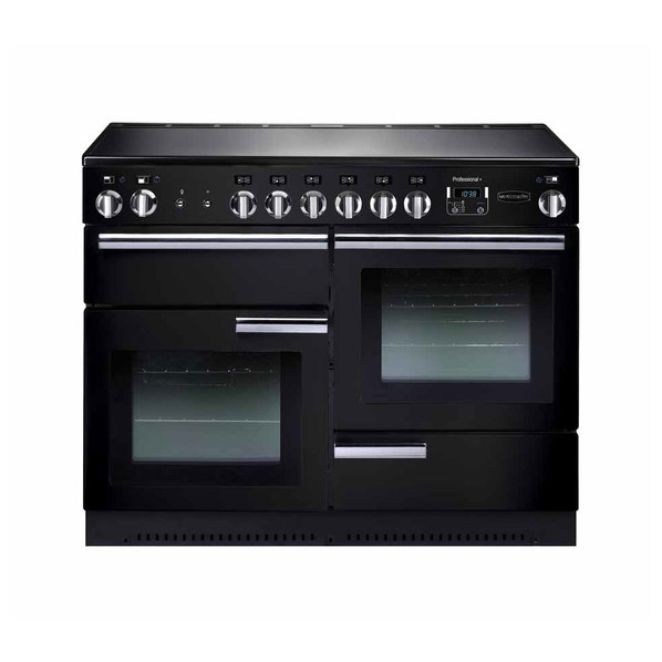 Rangemaster PROP110ECGB/C Professional Plus 110 Ceramic Range Cooker - Black Product Image