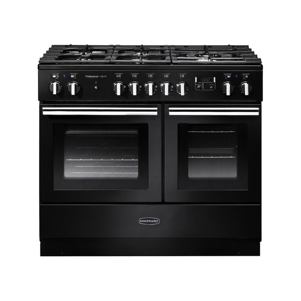 Rangemaster PROPL100FXDFFGB/C Profesional Plus FX 100 Dual Fuel Range Cooker - Black Product Image