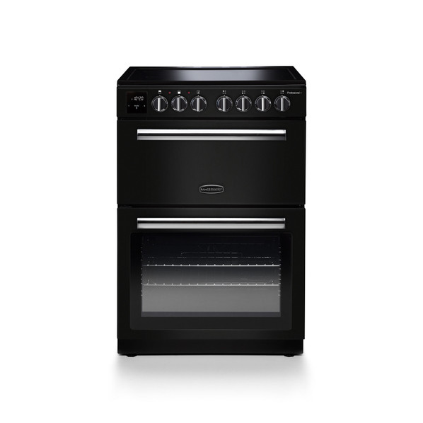Rangemaster PROPL60ECBL/C Professional Plus 60 Ceramic Freestanding Cooker - Black Product Image