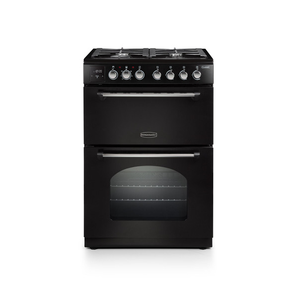 Rangemaster CLA60DFFBL/C Classic 60 Dual Fuel Freestanding Cooker - Black Product Image