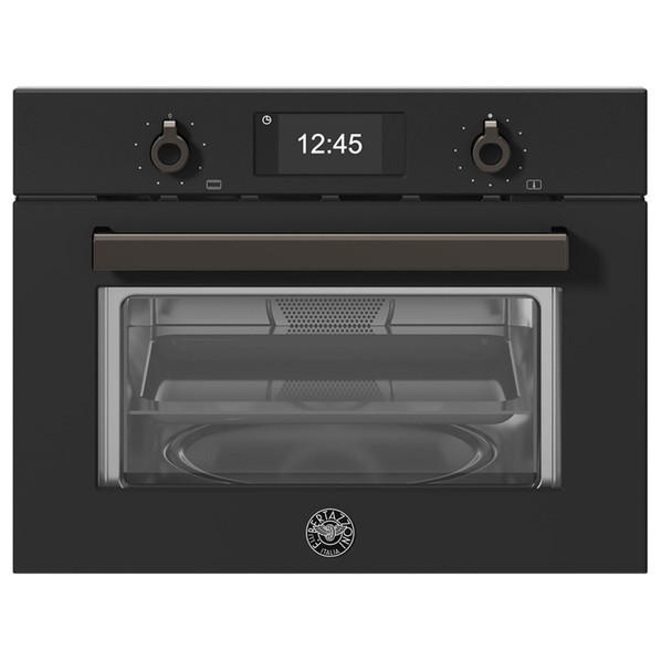 Bertazzoni F457PROMWTN Built In 45cm Pro Series Combi-Microwave Oven - Matt Black Product Image