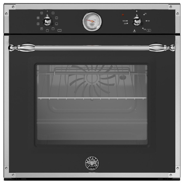 Bertazzoni F609HEREKTNE Built In 60cm Heritage Series 9 Function Oven with Temperature Gauge - Matt 
