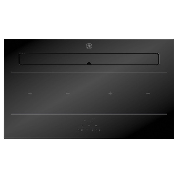 Bertazzoni P904IBH2M30NT 90cm 4 Zone Induction Hob with Downdraft Extractor - Black Product Image