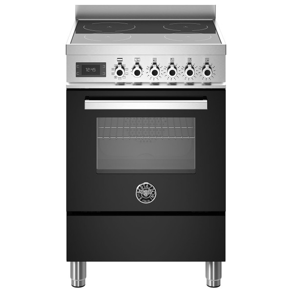 Bertazzoni PRO64I1ENET 60cm Professional Induction Range Cooker - Black Product Image