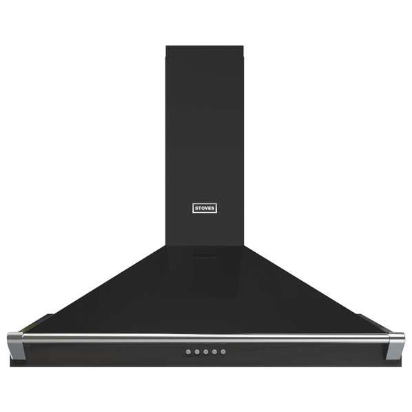 Stoves 444411656 Richmond 90PYR 90cm Chimney Hood - Black Product Image