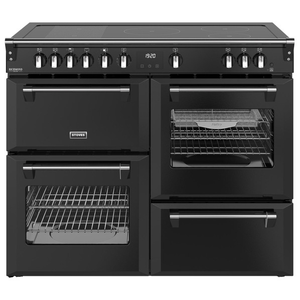 Stoves 444411878 Richmond Deluxe 110Ei RTY 110cm Induction Range Cooker - Black Product Image