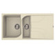 Reginox, EGO475, Granite Sink in cream