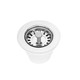 Caple, CAP/BSW/SS, 65mm Belfast Basket Strainer Waste in Stainless Steel Main Image