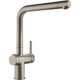 Franke, 115.0674.146, Single Lever Kitchen Tap in Decor Steel SS Waste Main Image