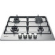 Hotpoint PPH60PFIXUK 60cm 4 Burner Gas Hob - Stainless Steel Main Image