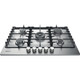 Hotpoint PPH75GDFIXUK 75cm 5 Burner Gas Hob - Stainless Steel Main Image