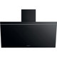 Hotpoint PHVP82FLTK 80cm Angled Glass Chimney Hood - Black Main Image