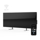 Aeno Premium 700W smart heater in black main product image showing its smart functionality
