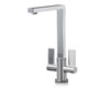 iivela ELVO/CH Dual Lever Kitchen Tap - Chrome 7146 Main Image