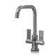 iivela MATESE/BN Dual Lever Kitchen Tap - Brushed Nickel 7150 Main Image