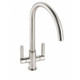 Abode AT2139 Globe Monobloc Kitchen Tap - Brushed Nickel Main Image