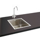 Carron Phoenix 127.0442.744 Deca 100 40cm Kitchen Sink - Stainless Steel Main Image