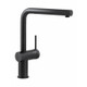 Abode AT2155 Fraction SIngle Lever Kitchen Tap - Matt Black Main Image 1