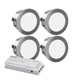 Sensio SE15190PS4 Stellar Pro CCT Plinth Lighting Kit inc Smart Driver 4 lights - 4 lights Main Imag