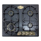 Kaiser KG6325EmTurbo Empire 60cm Gas Hob - Black Main Image