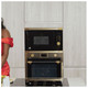 Kaiser Art Deco Built In 900W Microwave Oven 6
