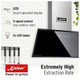 Kaiser AT9430FEco Avantgarde Pro 90cm Glass Cooker Hood secondary