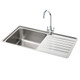 Carron Phoenix ATOLL90RHD Atoll 90 Stainless Steel Sink - Right Hand Drainer Main Image