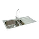 Carron Phoenix MAUI/150/RHD Maui 150 1.5 Bowl Stainless Steel Inset Kitchen Sink - Right Hand Draine