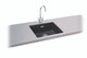 Carron Phoenix HAVEN100/MB Haven 100 Granite Undermount Sink - Black Main Image