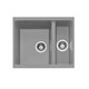 Caple LEE151PG Leesti 151 1.5 Bowl Granite Kitchen Sink - Pebble Grey Product Image
