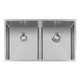Caple MODE201 Mode 201 Double Bowl Inset / Undermount Stainless Steel Sink - Stainless Steel Product