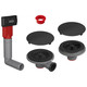 Franke 112.0658.484 Manual Waste Kit Set for 2 Bowl Sinks - Matt Black Product Image