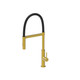 iivela RIPLEY/BR 7389 Single Lever Professional Coil Kitchen Tap - Brushed Brass Product Image