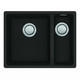 Carron Phoenix HAVEN150-16/MB Haven 150-16 Granite Undermount Sink - Black Main Image