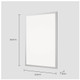Sensio SE14292P0 Expanse Pro LED Illuminated Back Panel - 563 x 523mm Product Image