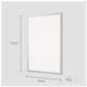 Sensio SE14192P0 Expanse Pro LED Illuminated Back Panel - 463 x 523mm Product Image