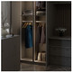 Sensio Zella Acrylic Profile installed inside a wardrobe
