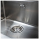 Close up image of Tovel45 overflow and waste strainer