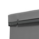Outsunny 3 x 3m Patio Gazebo with Mosquito Netting in Light Grey